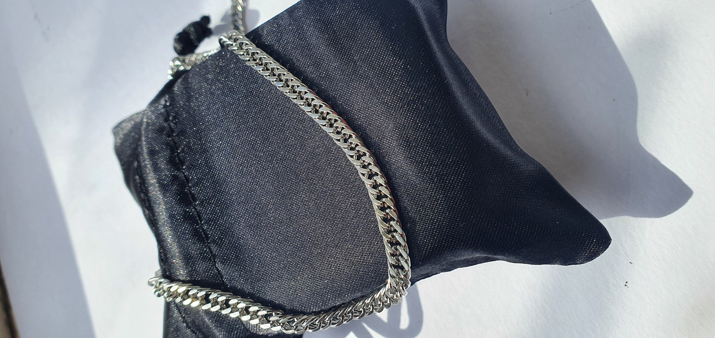 Double Link Curb Chain Necklace