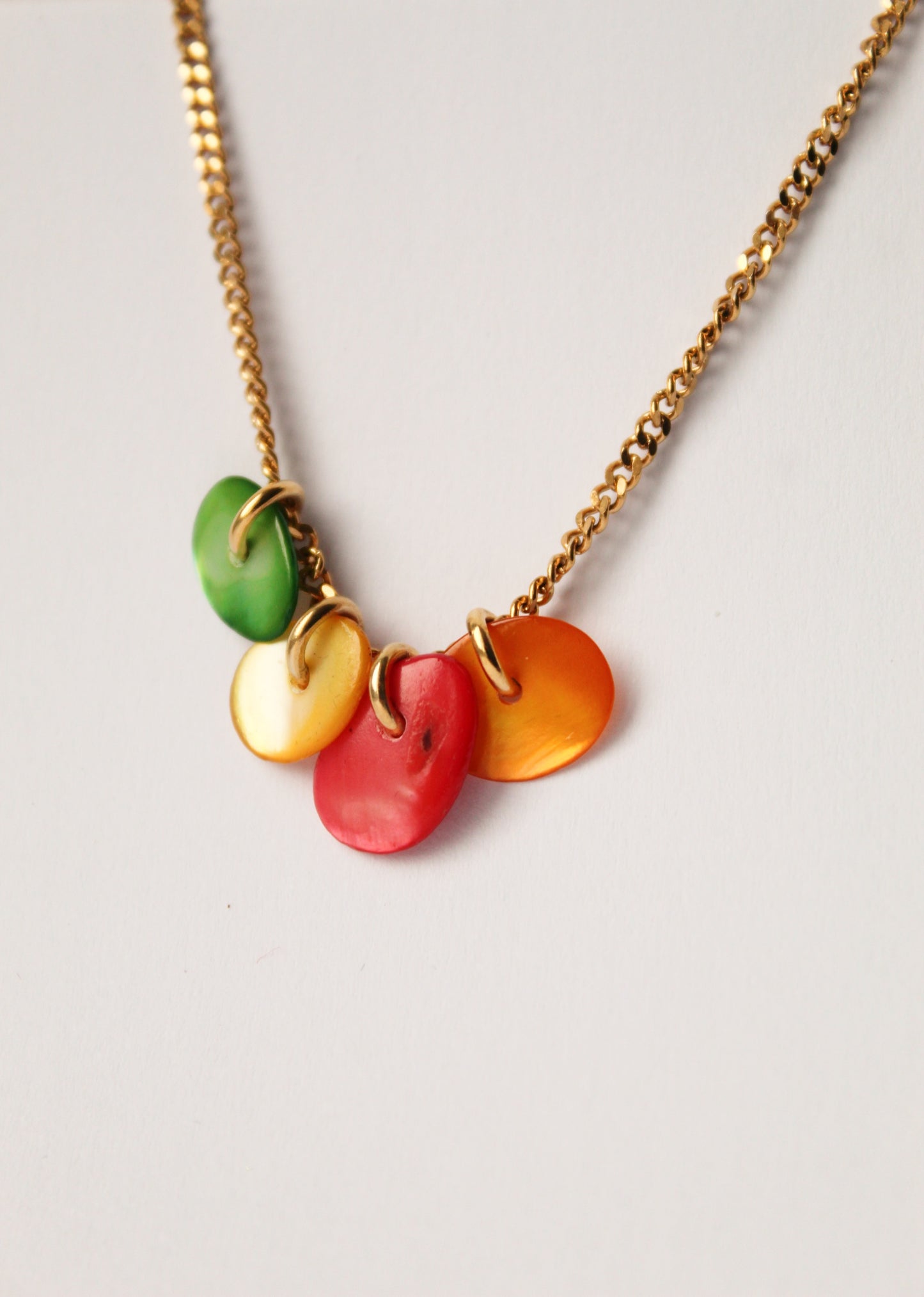 Abiola || Colourful Shell Necklace