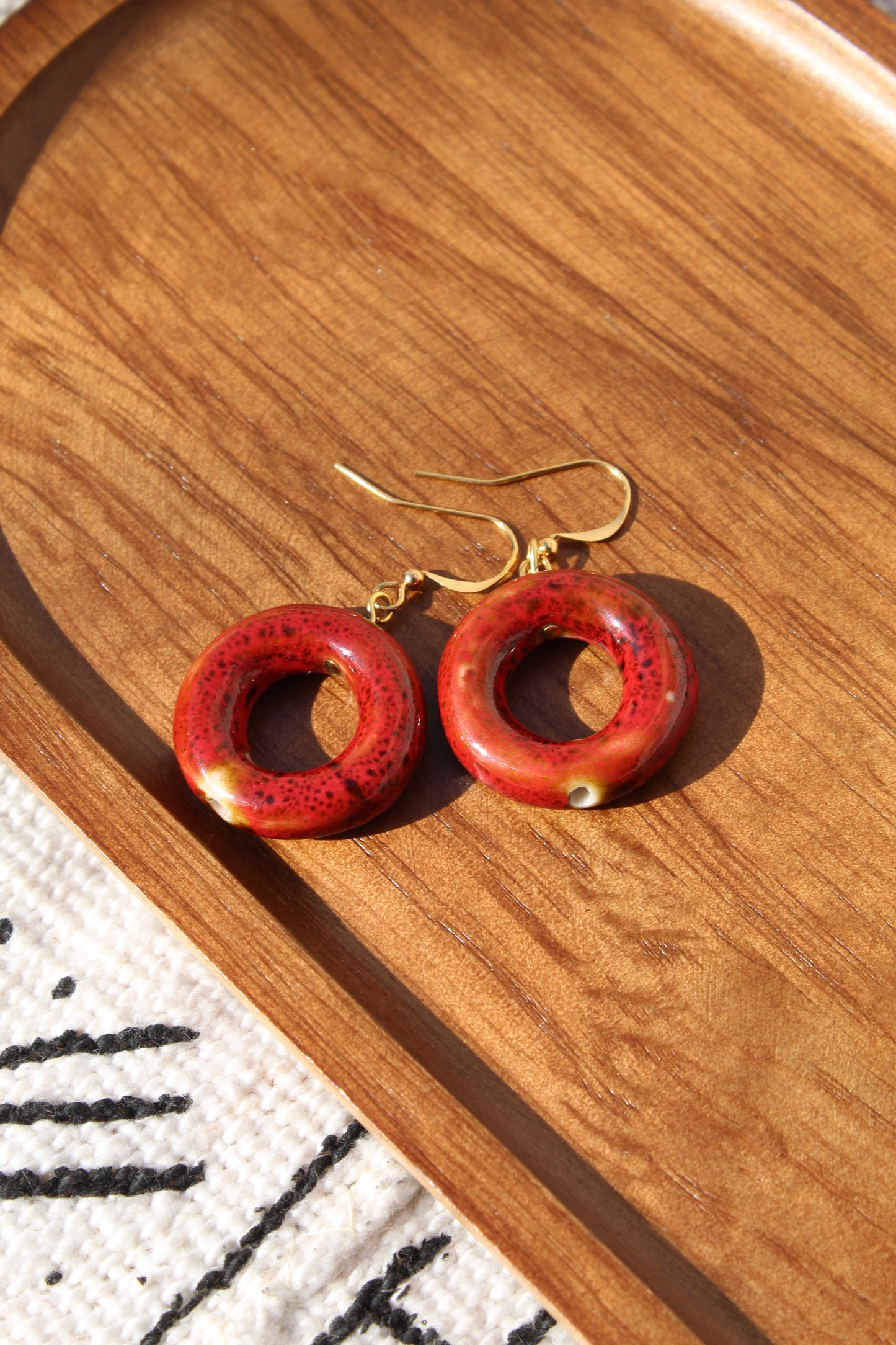 Tin || Clay Earrings