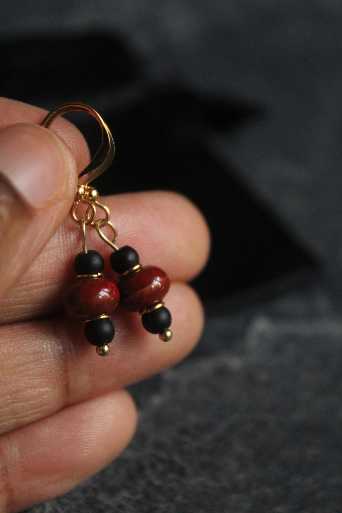 Tin || Clay Earrings