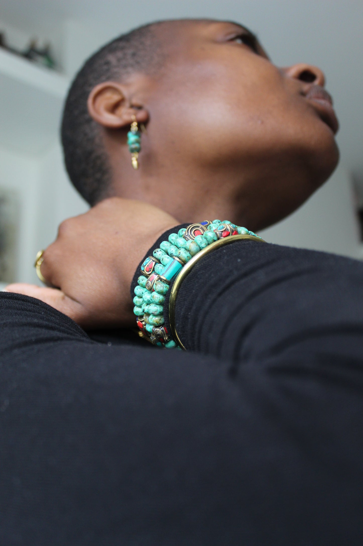 Zyair || African Turquoise Bracelet
