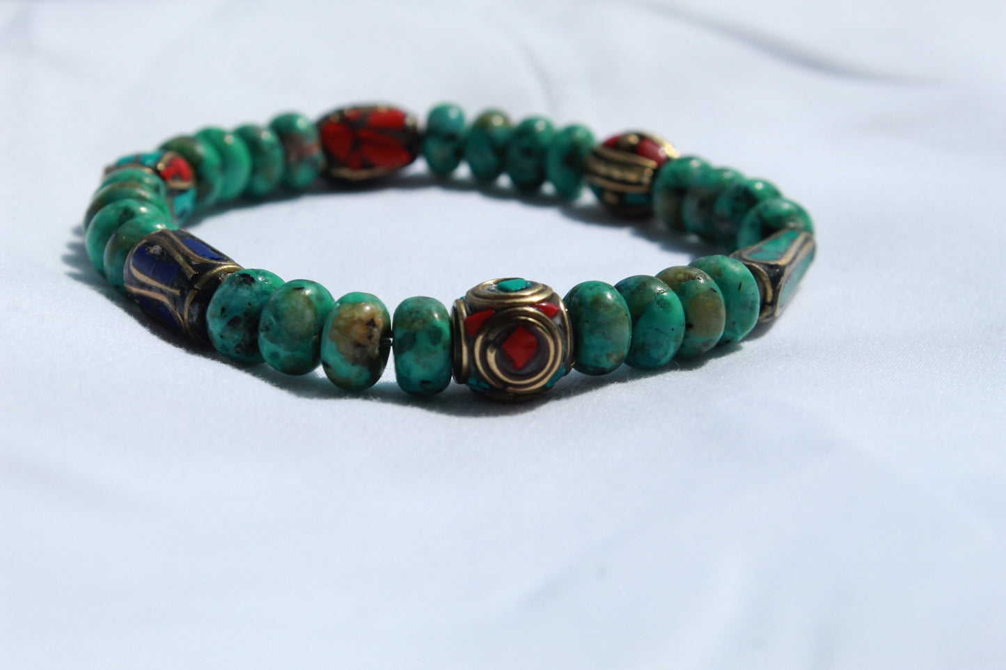 Zyair || African Turquoise Bracelet
