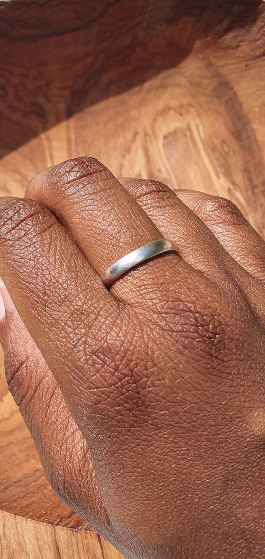 Asierm || Sterling Silver Ring Band