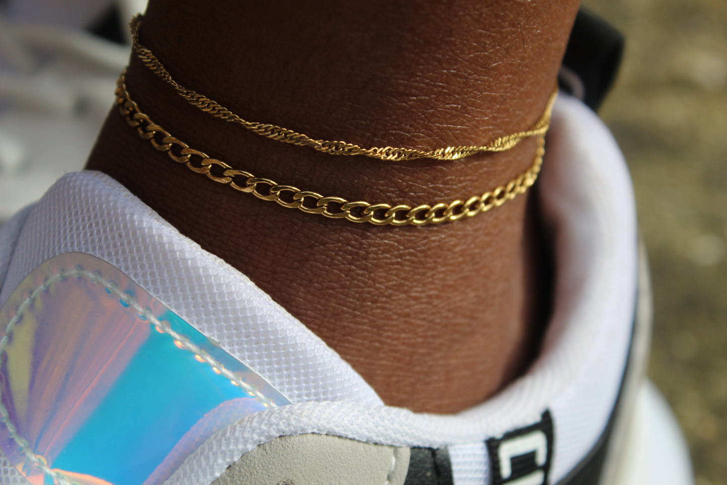 Ada || Curb Chain Anklet