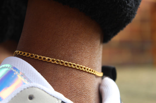 Ada || Curb Chain Anklet