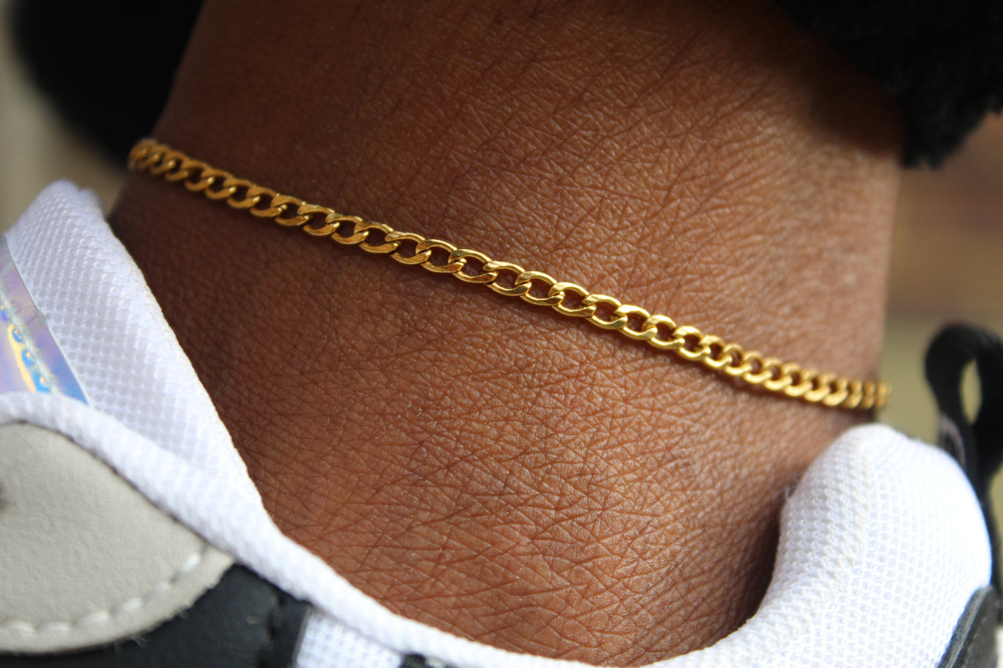 Ada || Curb Chain Anklet