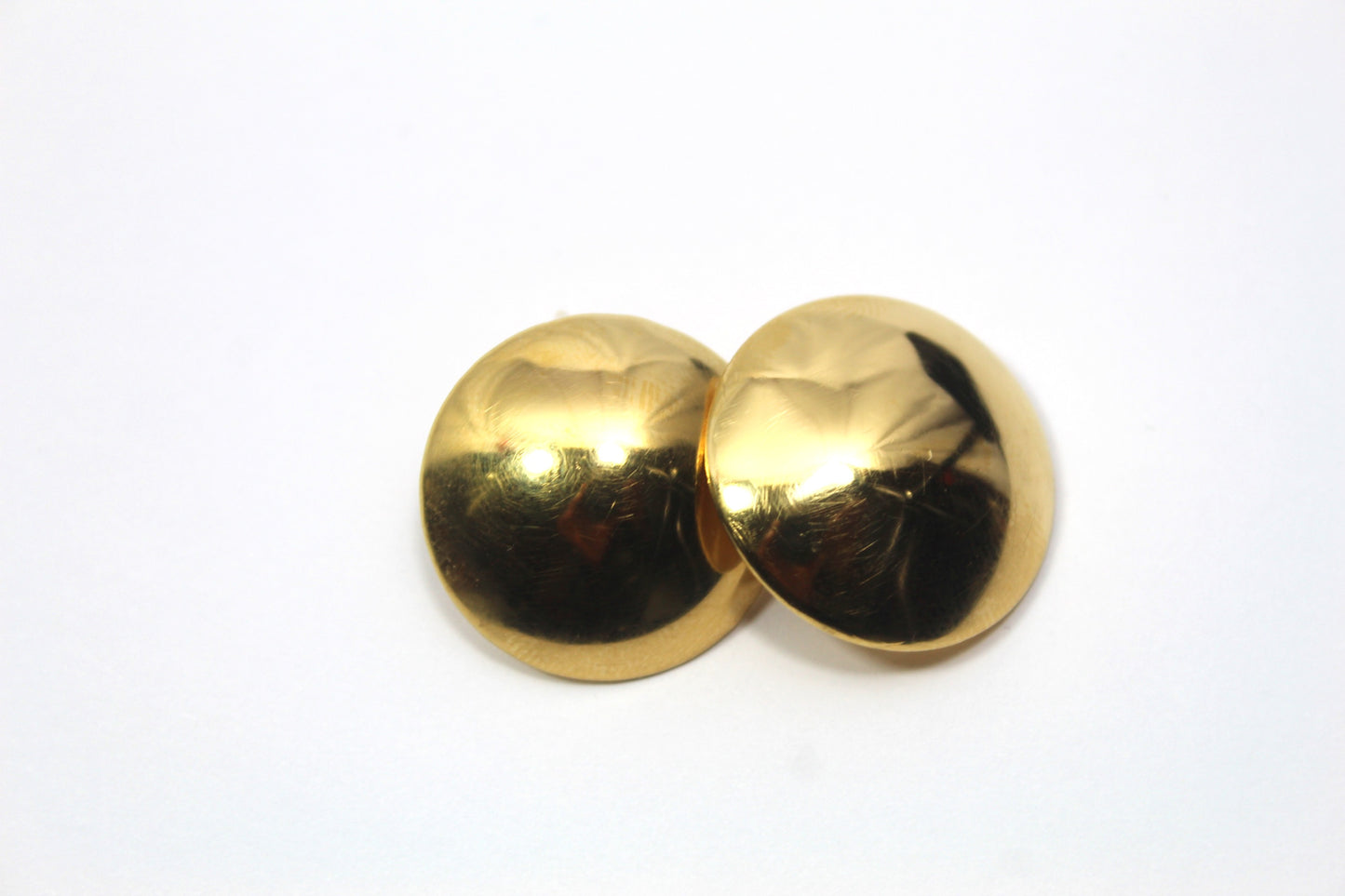 Ayo || Gold Shield Earrings
