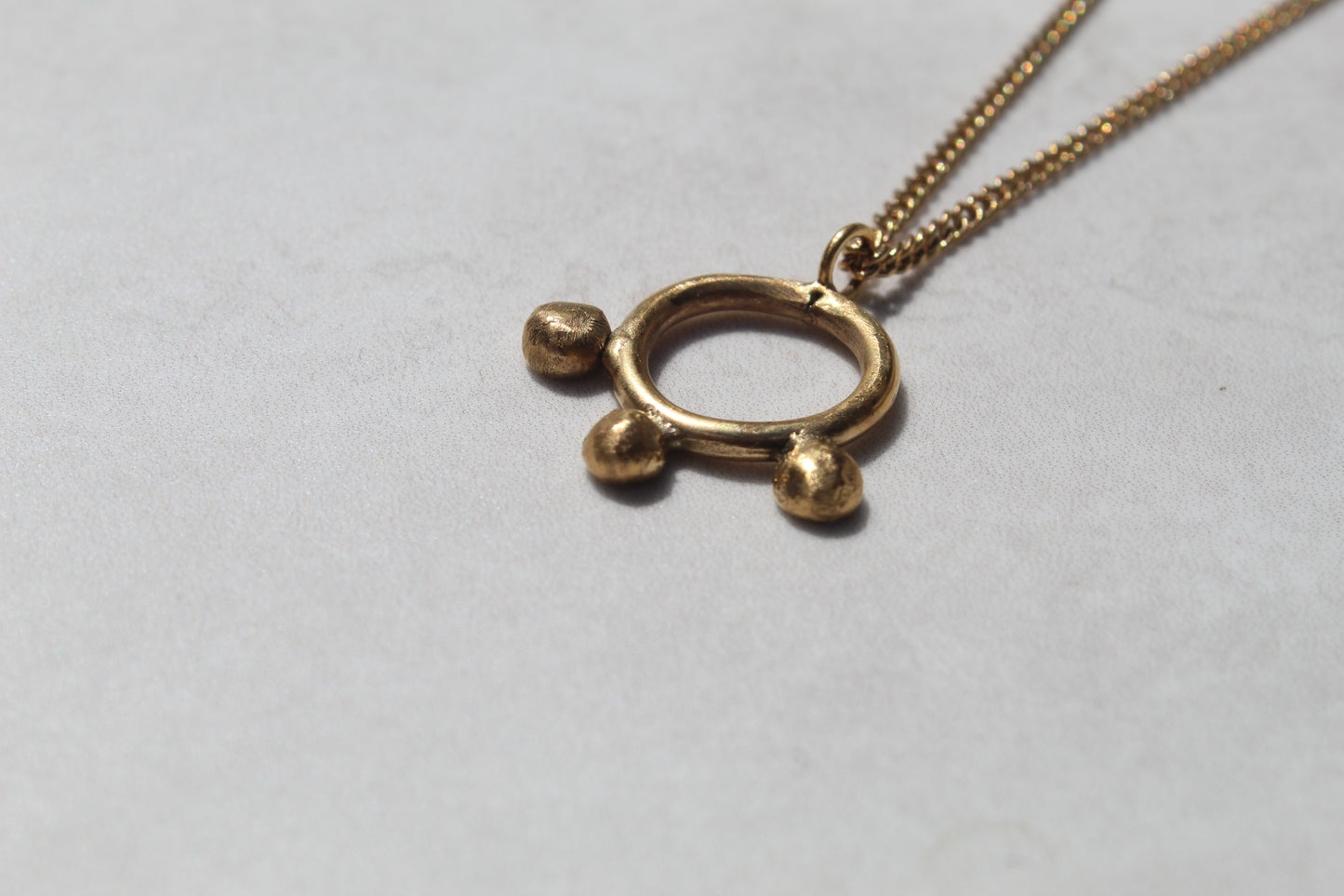 Abiba || 3 Dot Pendant Necklace