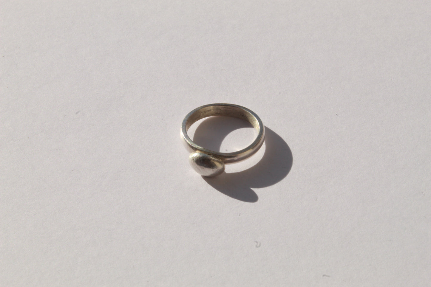 Imani || Silver Pebble Ring