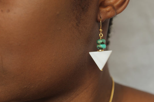 Amari || Turquoise Earrings