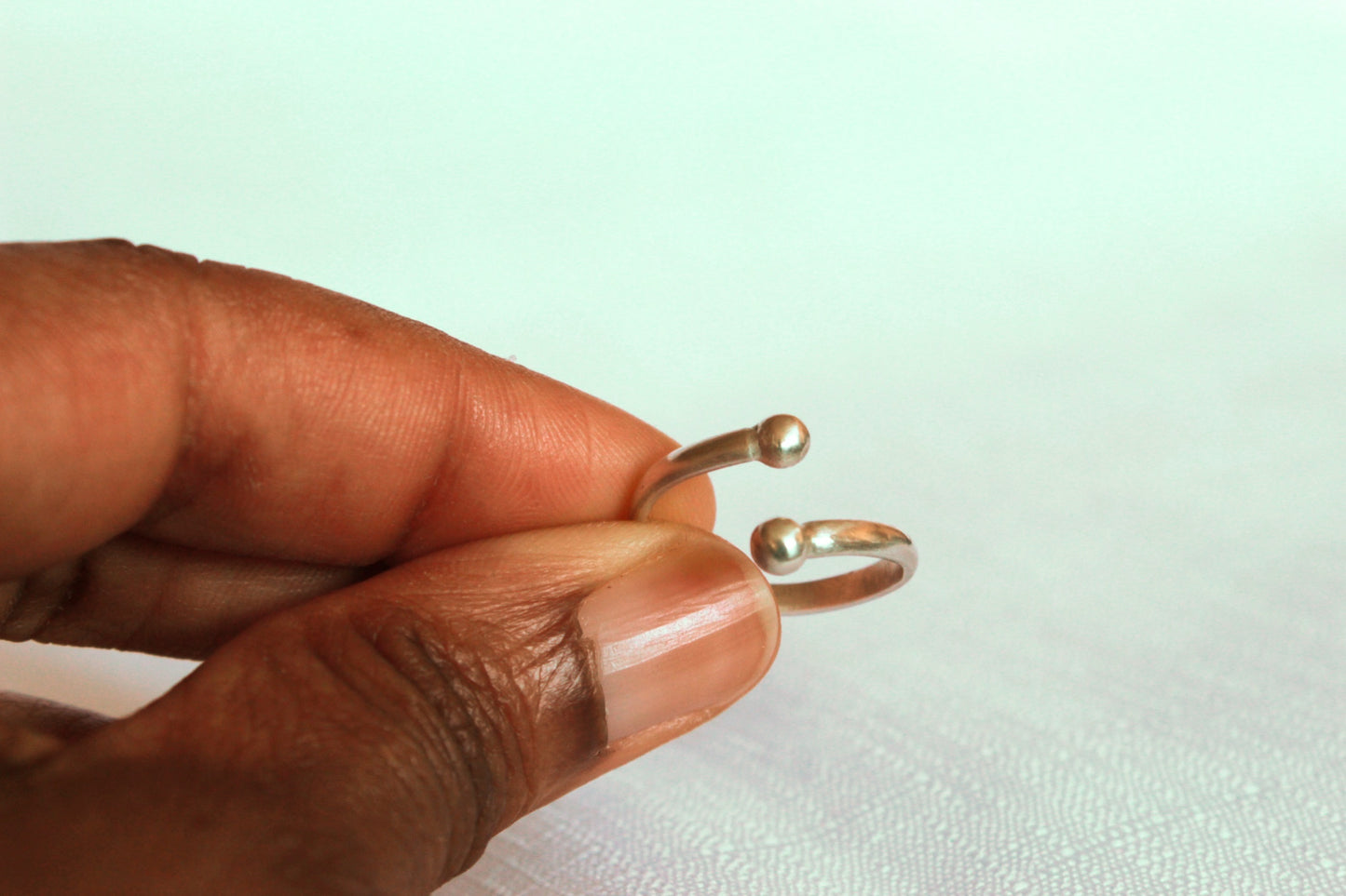 Ayaan || Silver Adjustable Ring