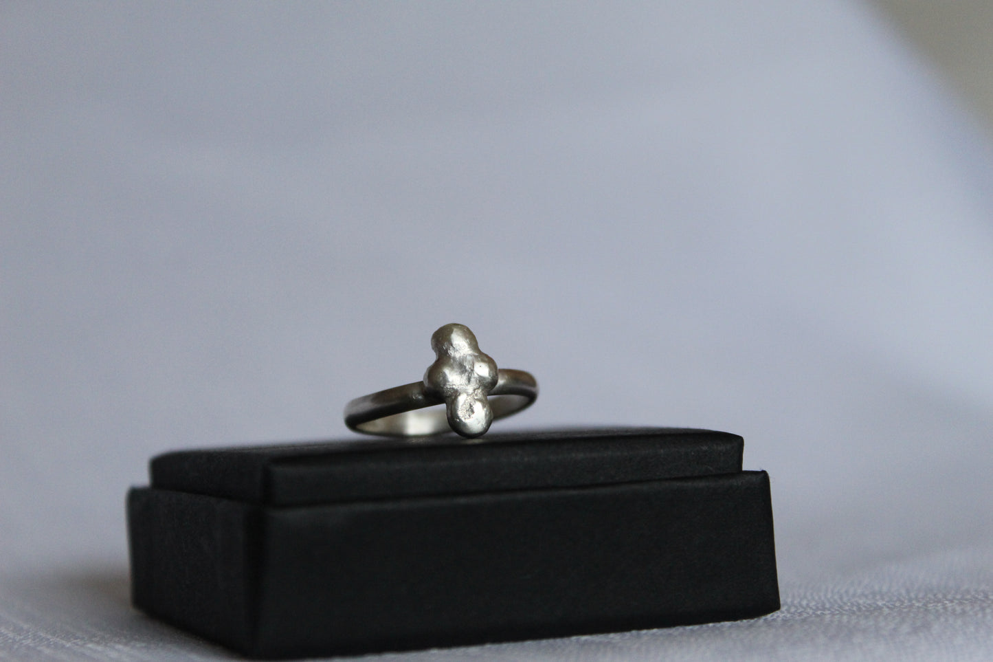Kamari || Silver Abstract Ring