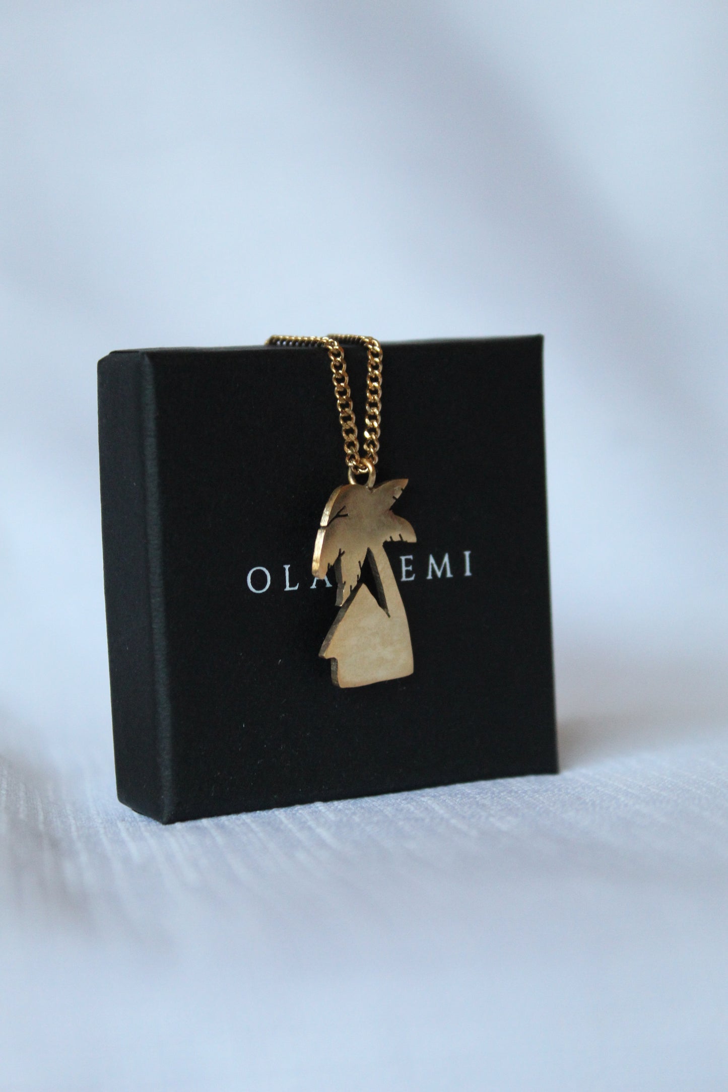 Aminata || Palm Tree Necklace