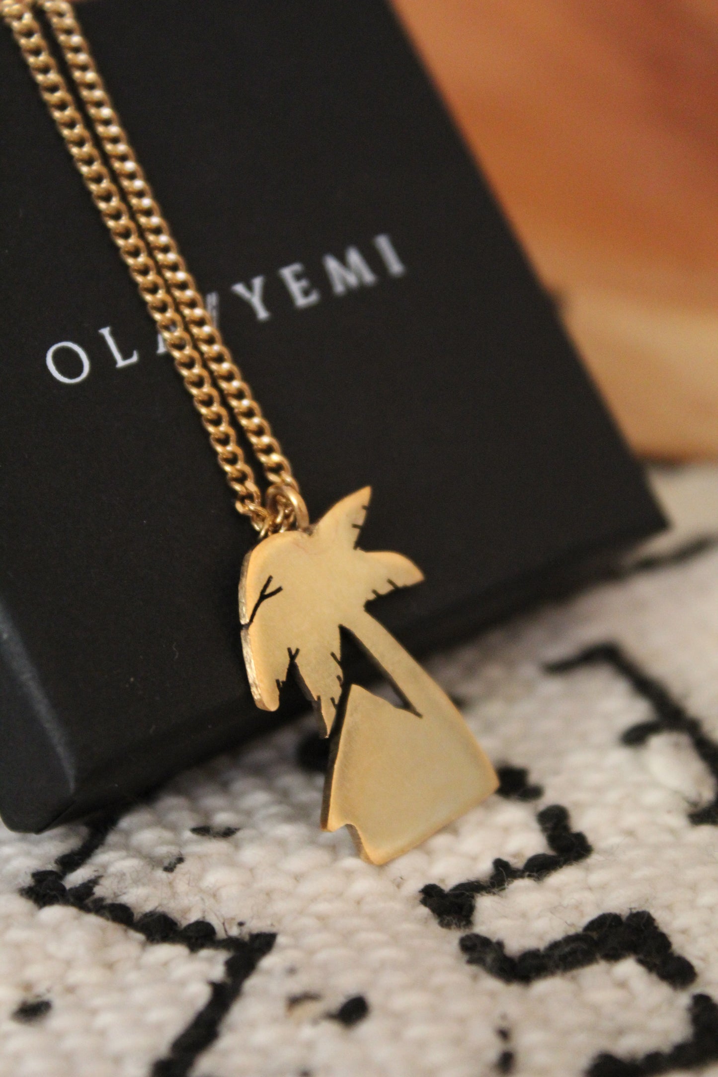 Aminata || Palm Tree Necklace