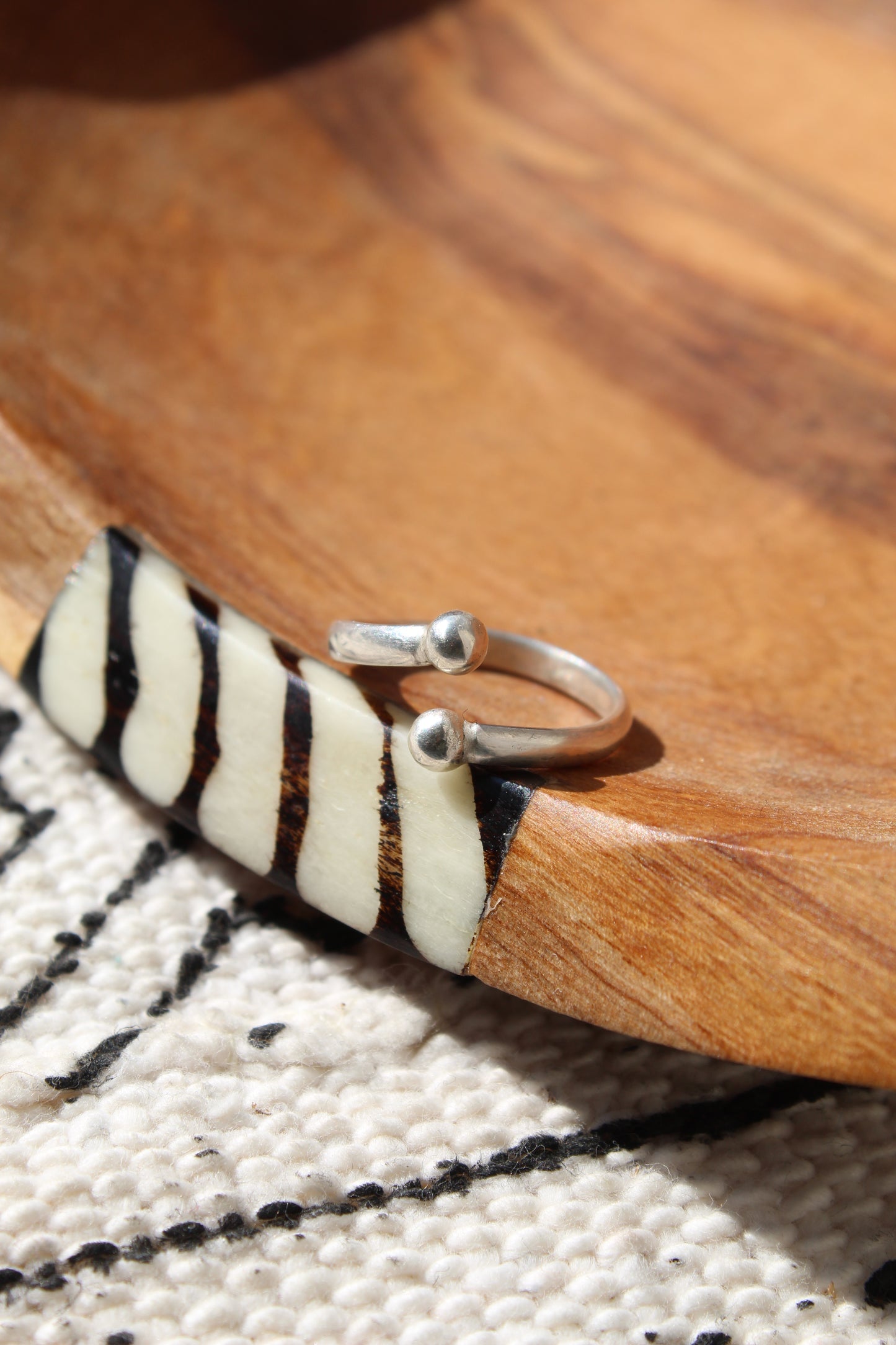 Ayaan || Silver Adjustable Ring