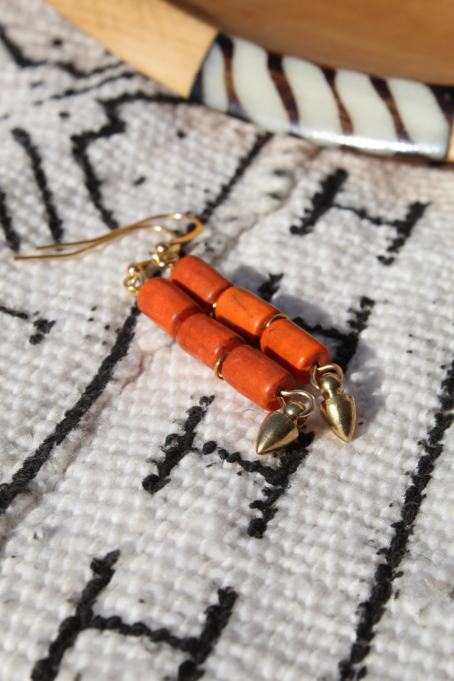 Teni || Magnesite Earrings