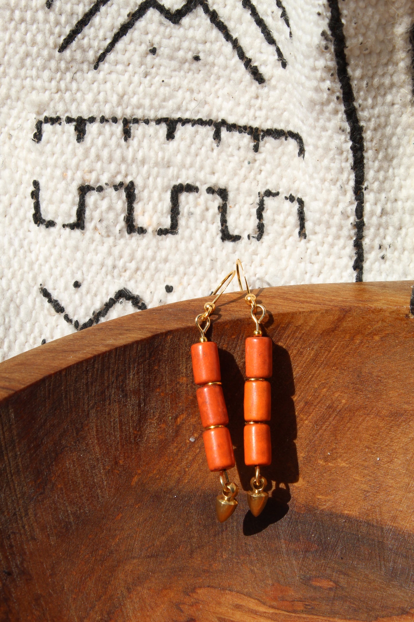 Teni || Magnesite Earrings