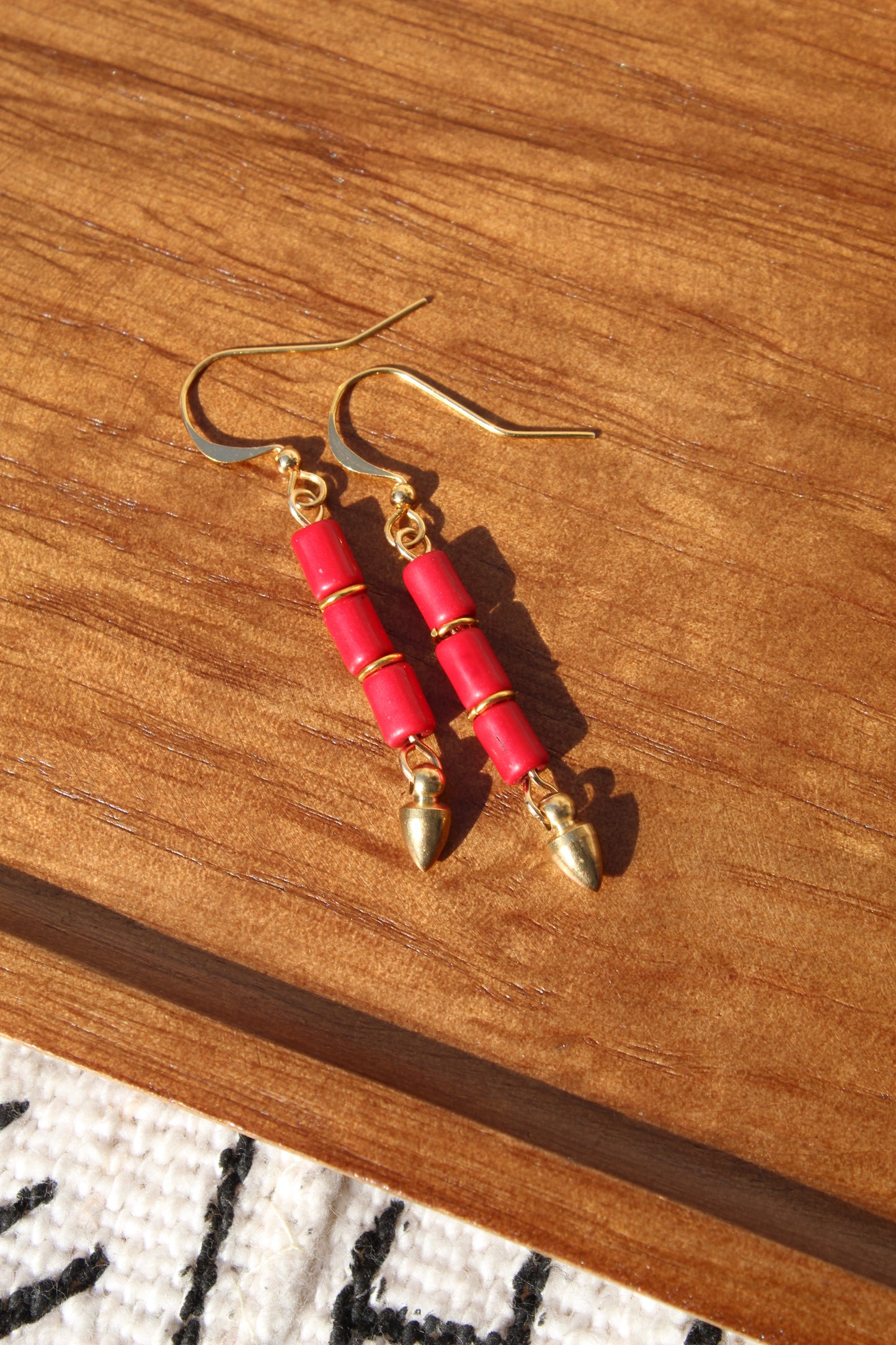 Teni || Magnesite Earrings