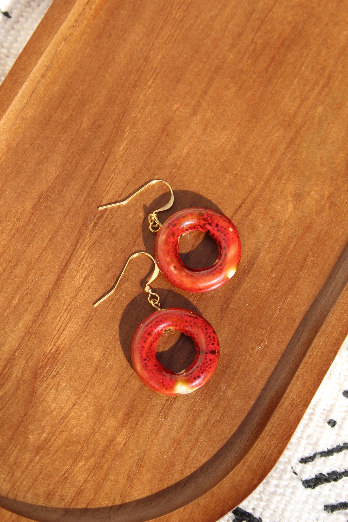 Tin || Clay Earrings