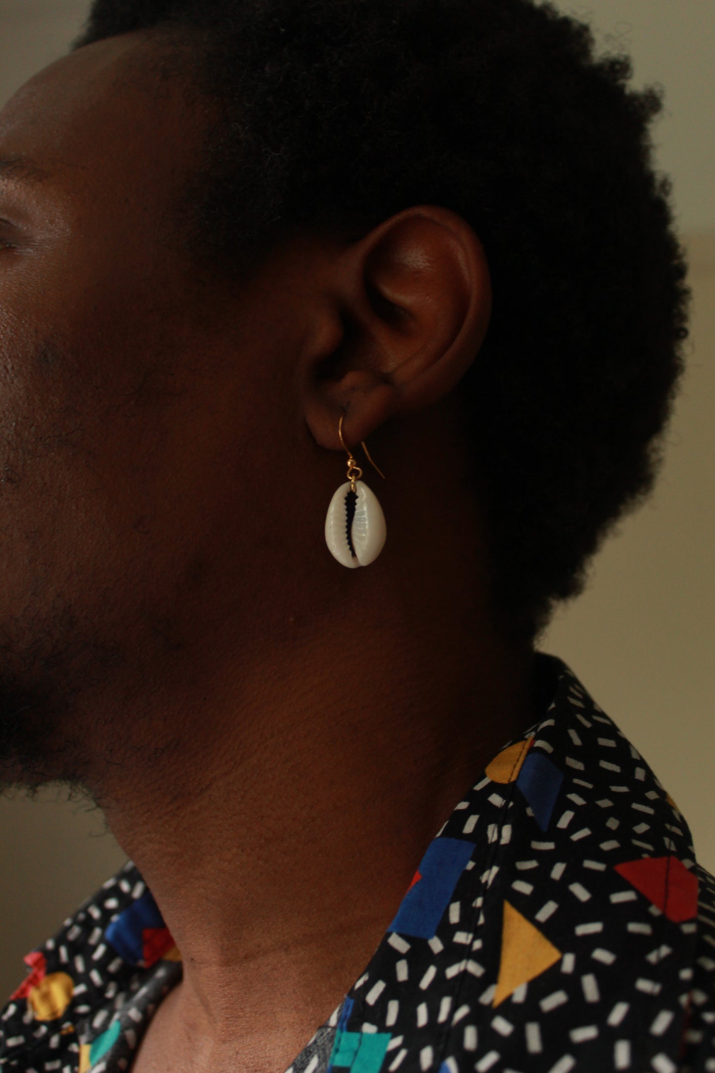 Nala || Cowrie Shell Earrings