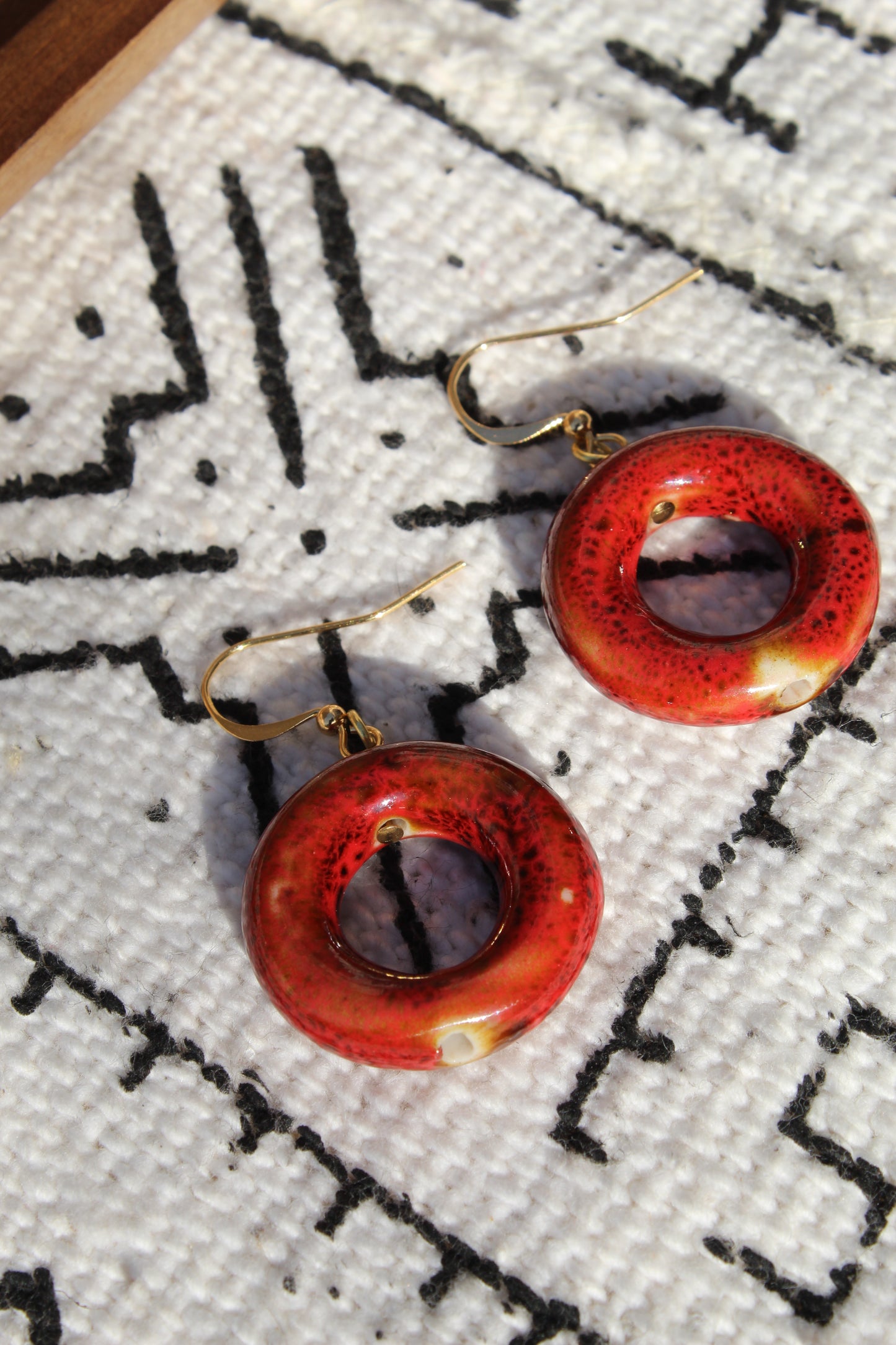 Tin || Clay Earrings