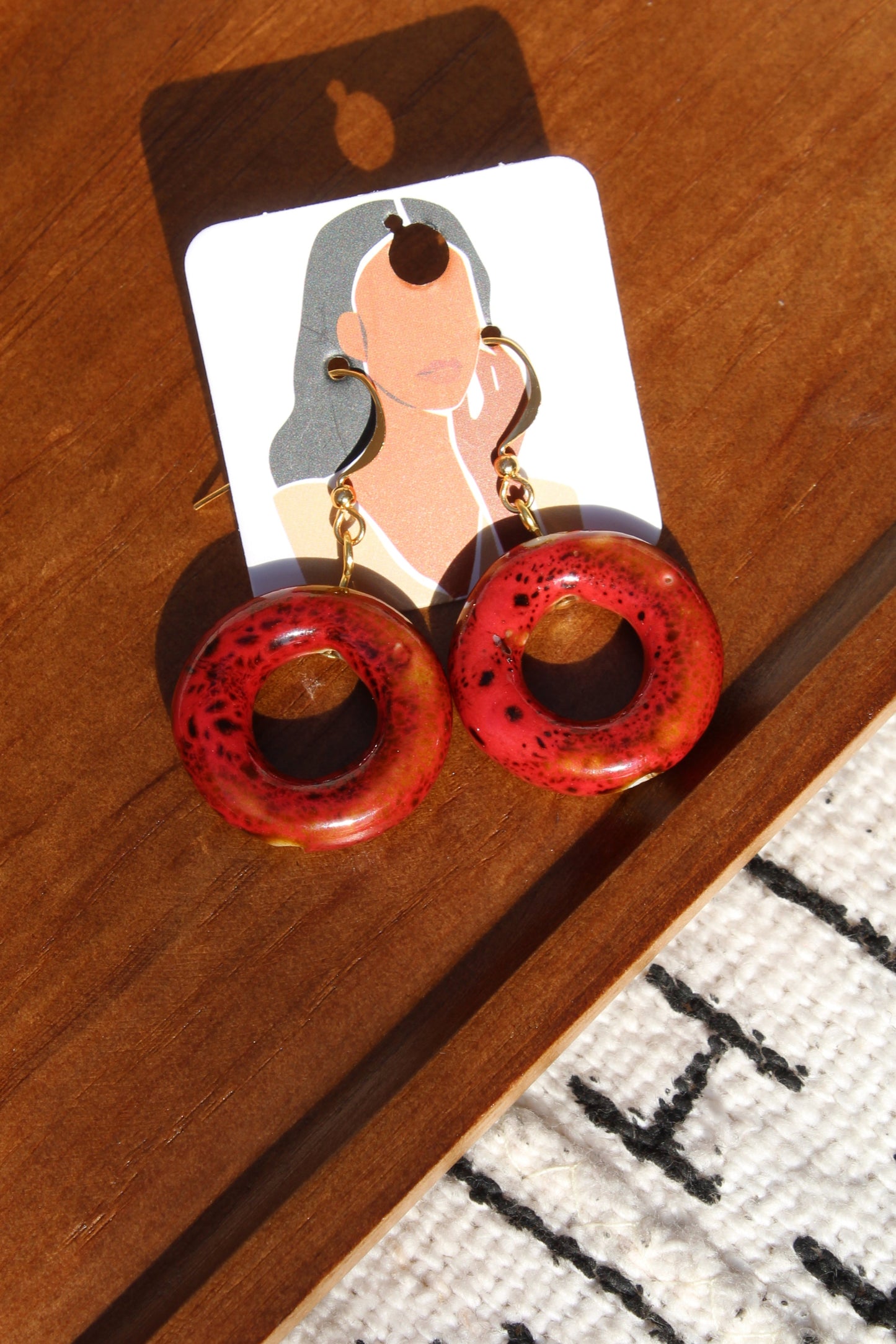Tin || Clay Earrings