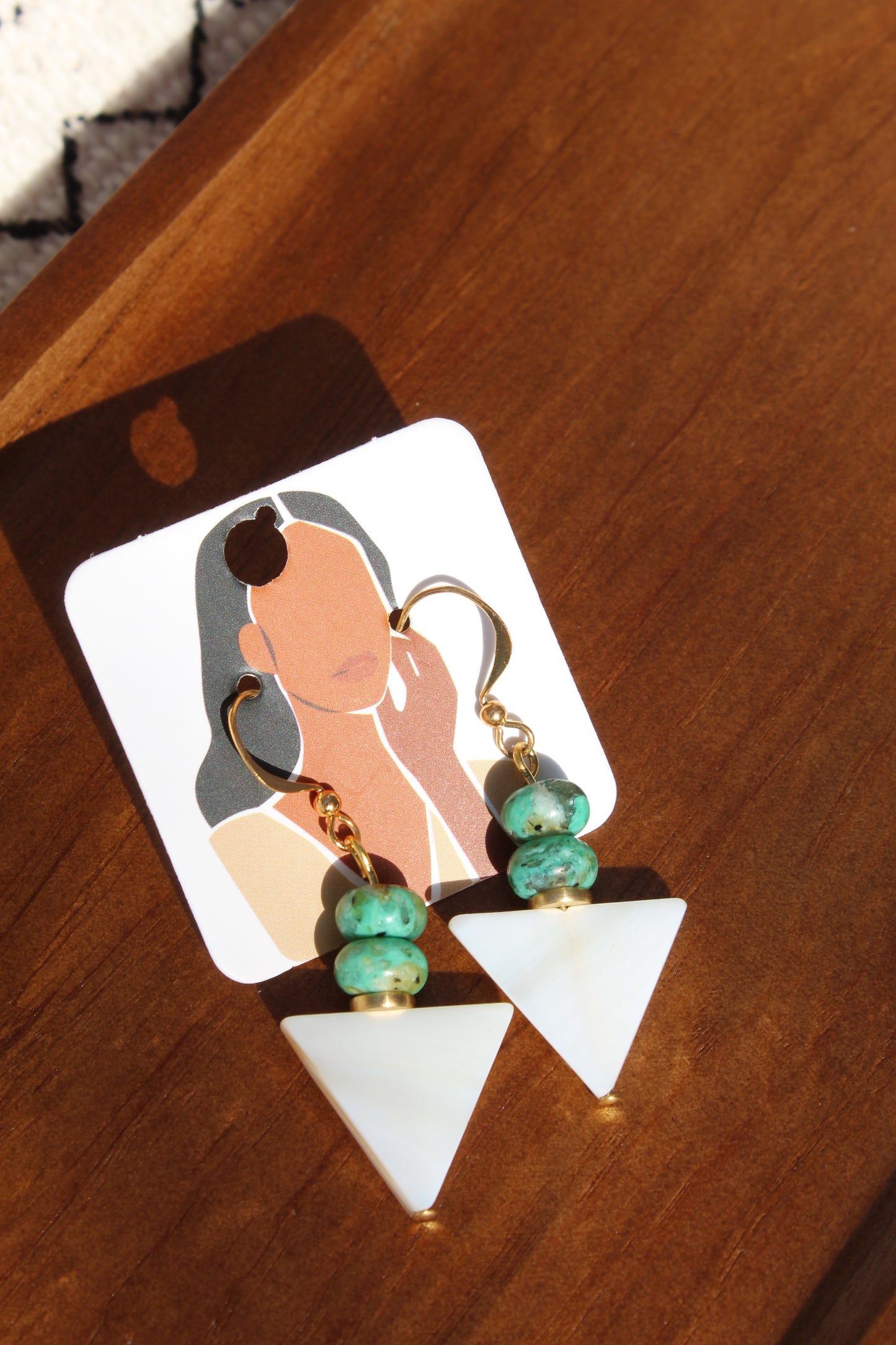 Amari || Turquoise Earrings