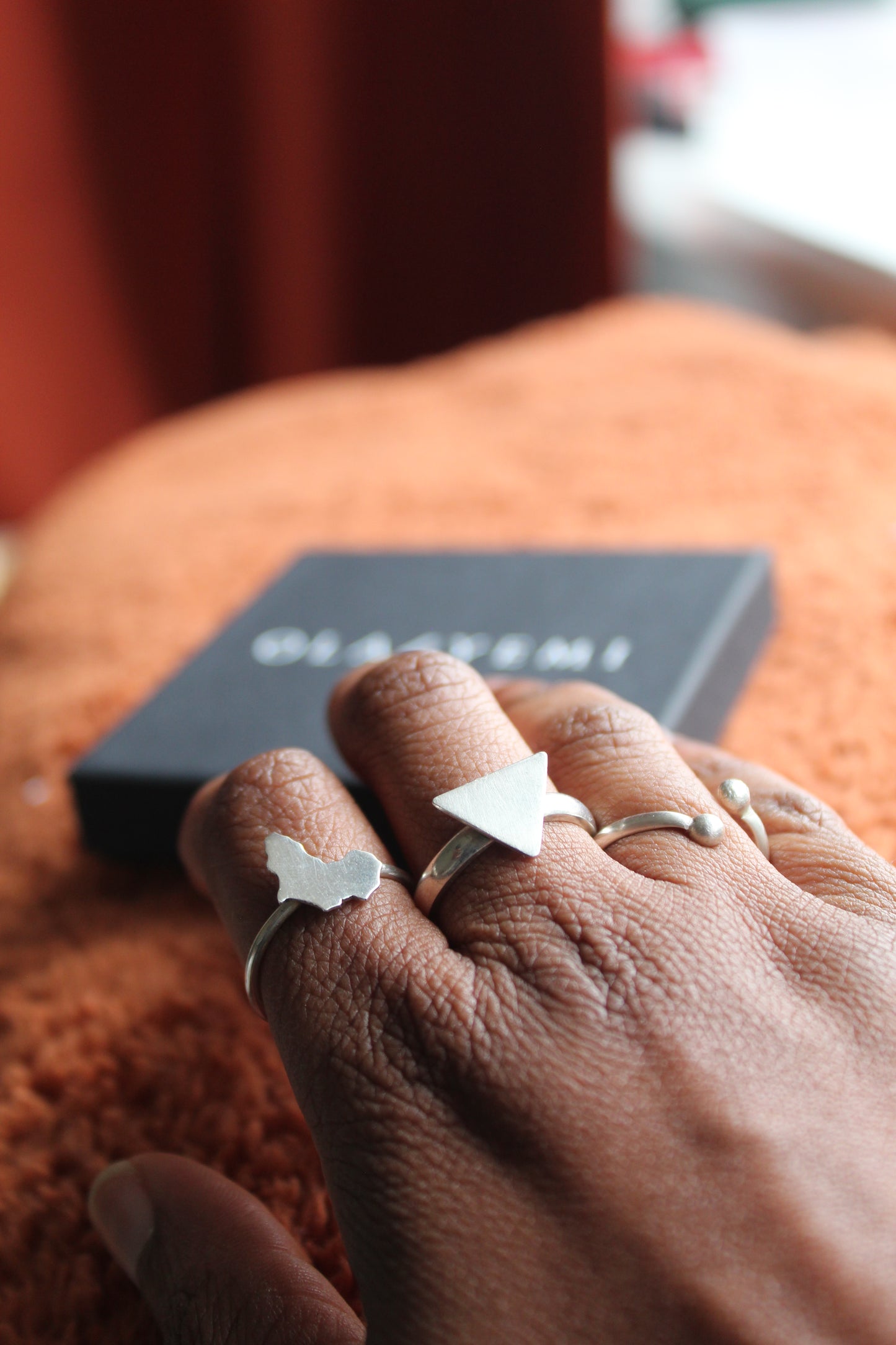 Mama Africa || Small Silver Africa Ring